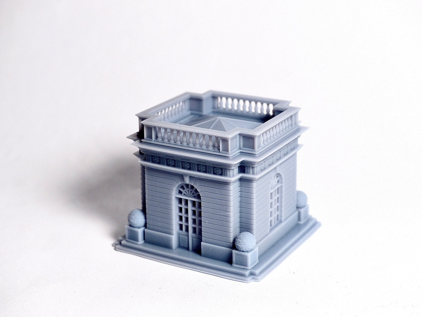 N scale Garden folly building - 1:160 for Diorama modeling kit - Building#24B