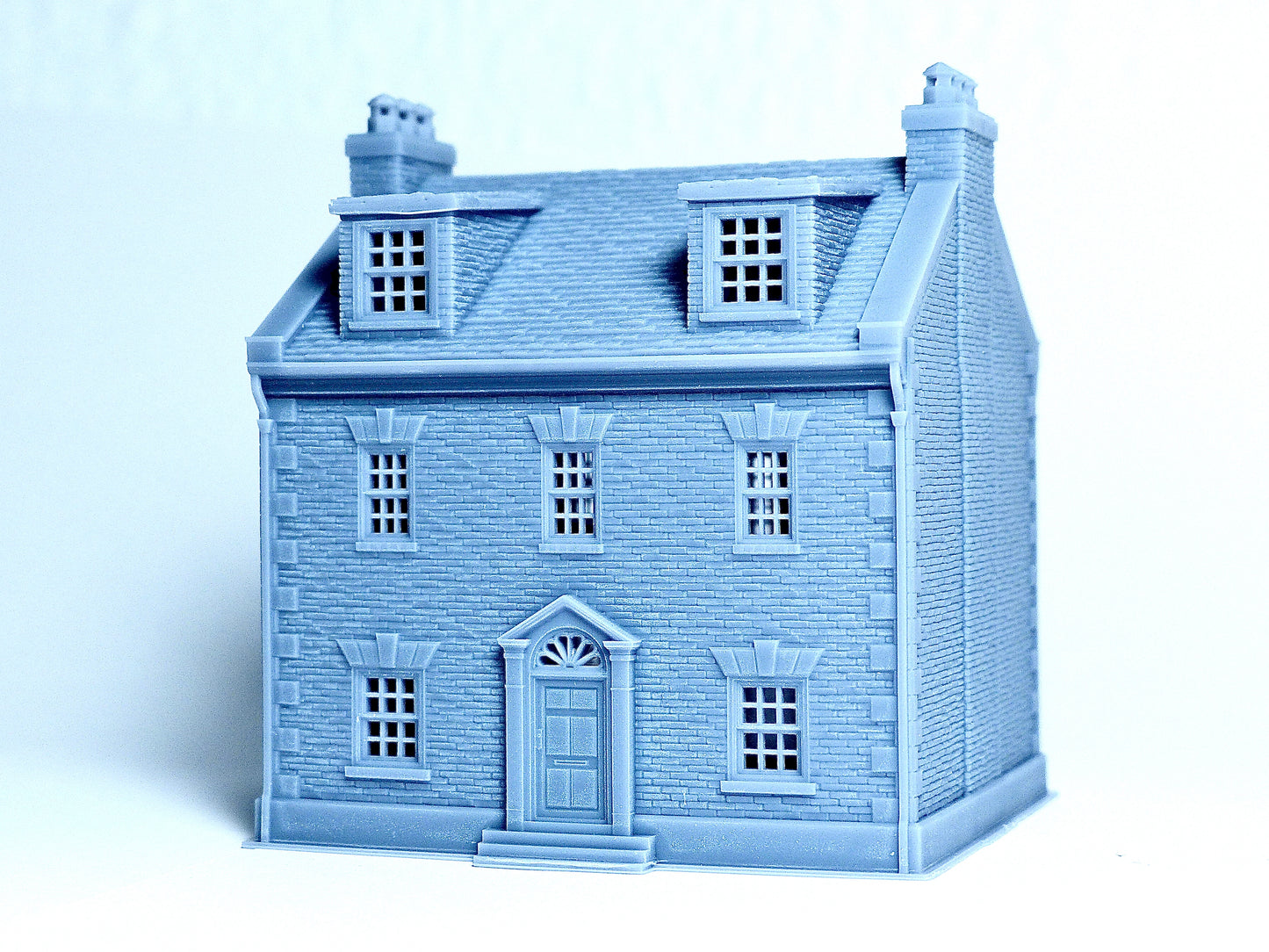 N scale British brick house - 1:160 for Diorama modeling kit - Building#11C