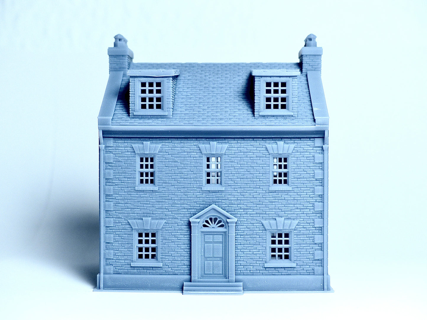 N scale British brick house - 1:160 for Diorama modeling kit - Building#11C