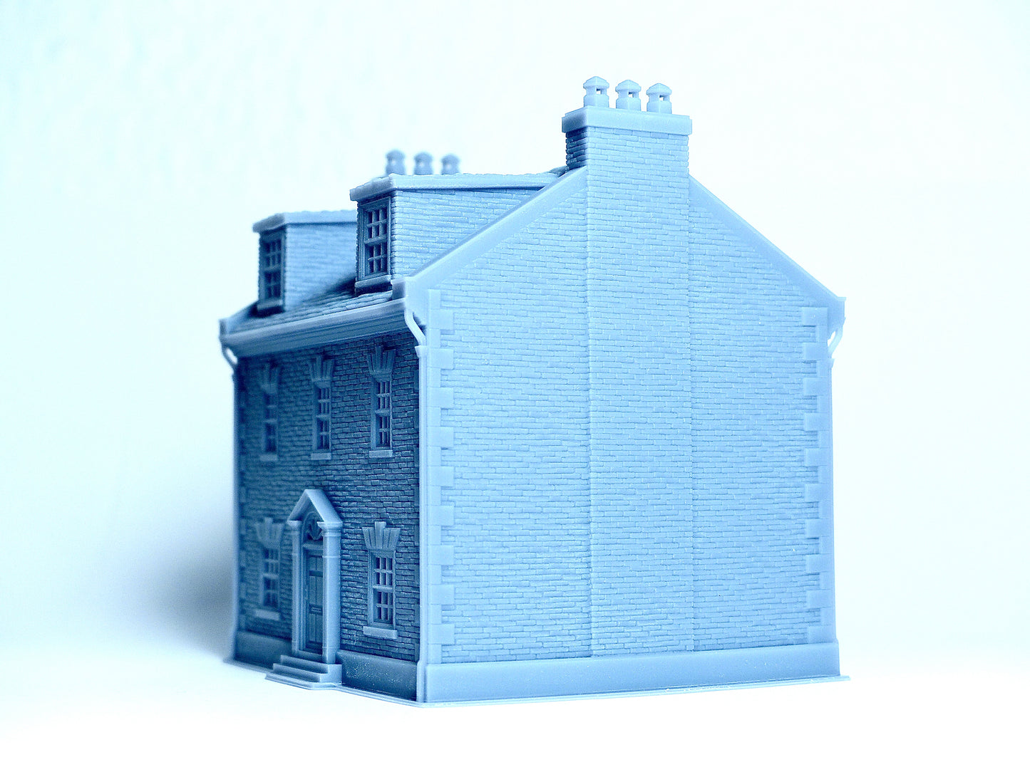 N scale British brick house - 1:160 for Diorama modeling kit - Building#11C