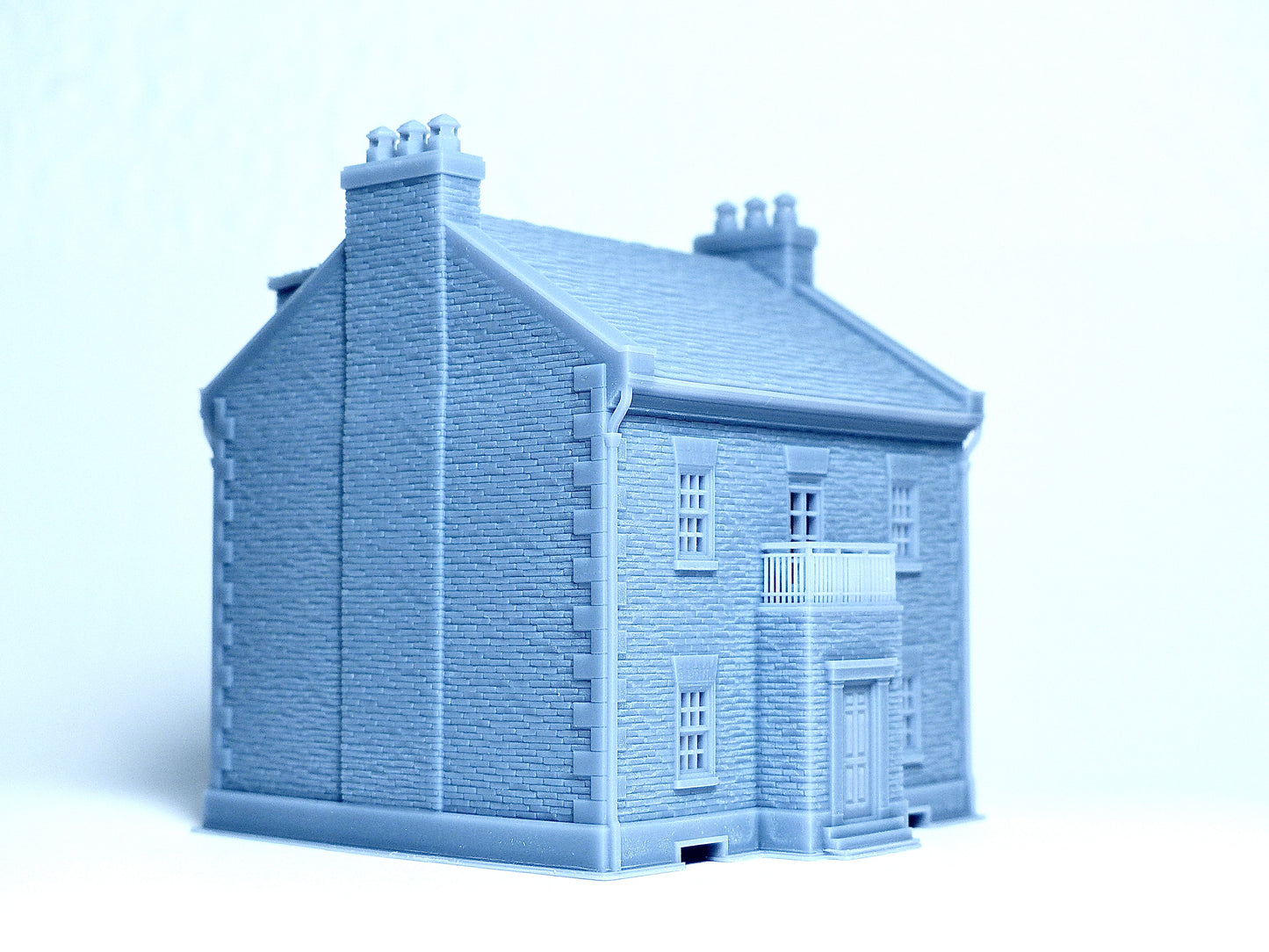 N scale British brick house - 1:160 for Diorama modeling kit - Building#11C