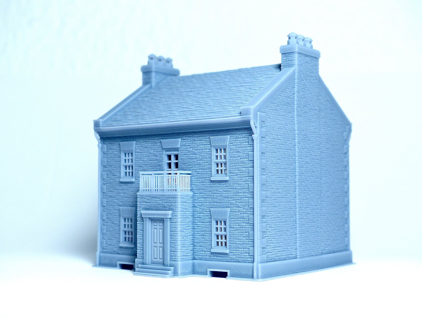 N scale British brick house - 1:160 for Diorama modeling kit - Building#11C