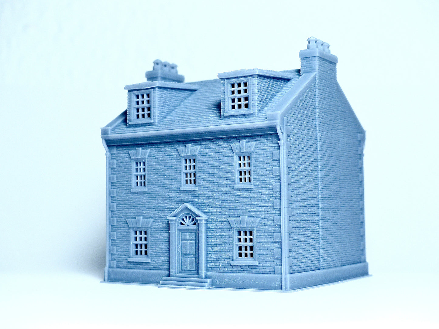 N scale British brick house - 1:160 for Diorama modeling kit - Building#11C
