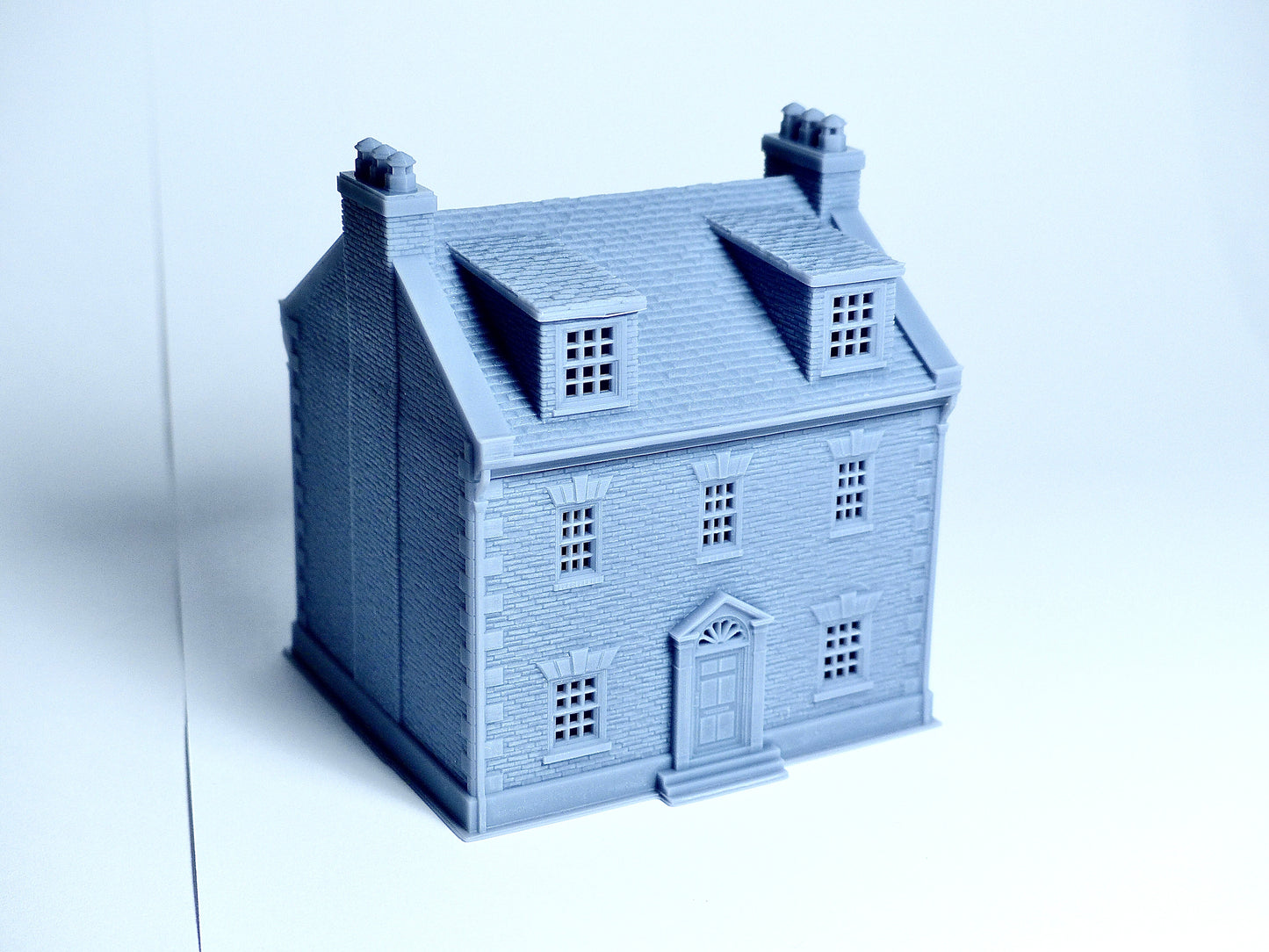 N scale British brick house - 1:160 for Diorama modeling kit - Building#11C