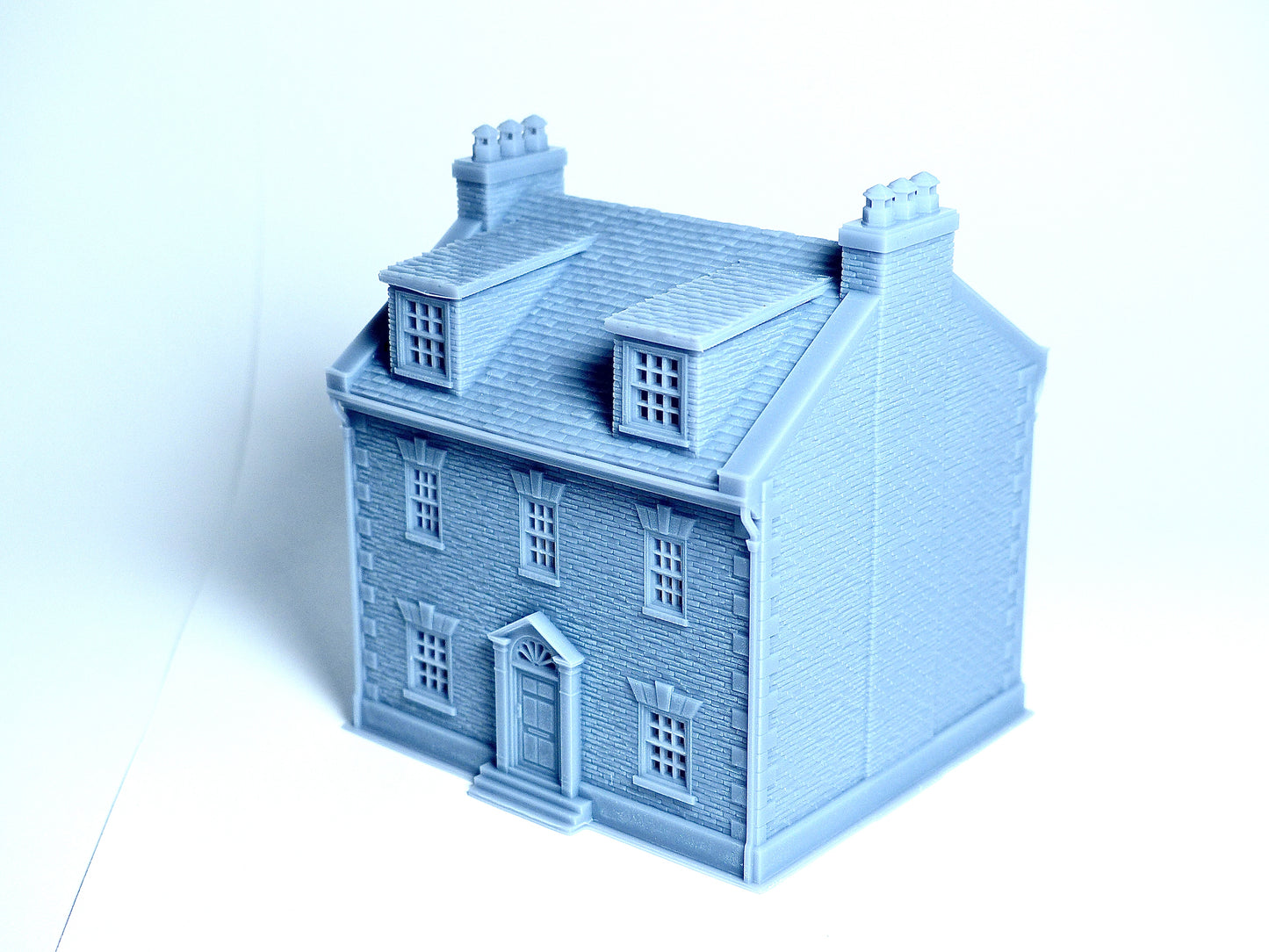N scale British brick house - 1:160 for Diorama modeling kit - Building#11C