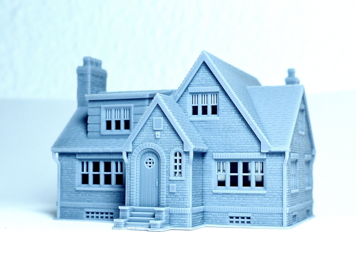 N scale Brick Cottage - 1:160 for Diorama modeling kit - Building#30