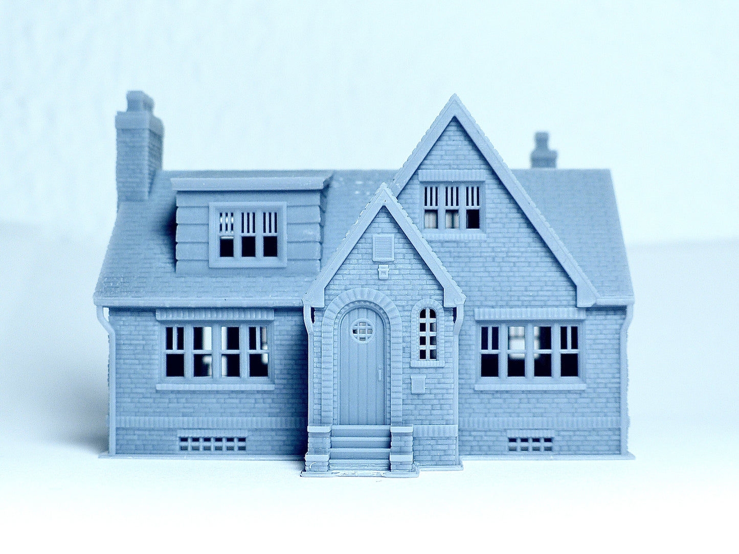 N scale Brick Cottage - 1:160 for Diorama modeling kit - Building#30