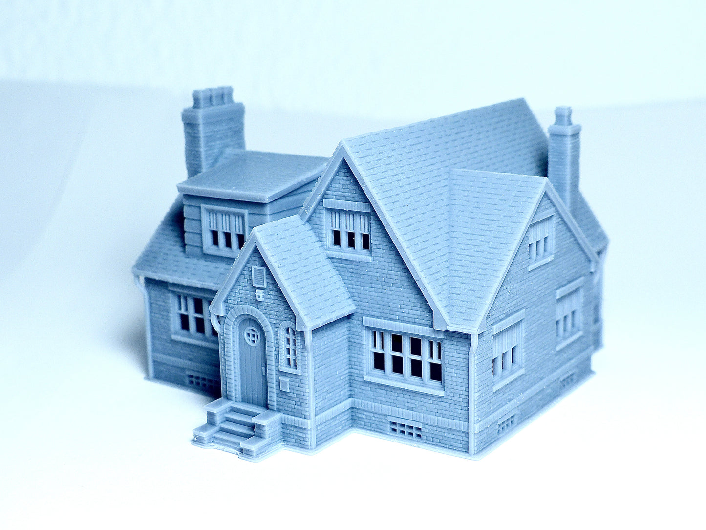 N scale Brick Cottage - 1:160 for Diorama modeling kit - Building#30