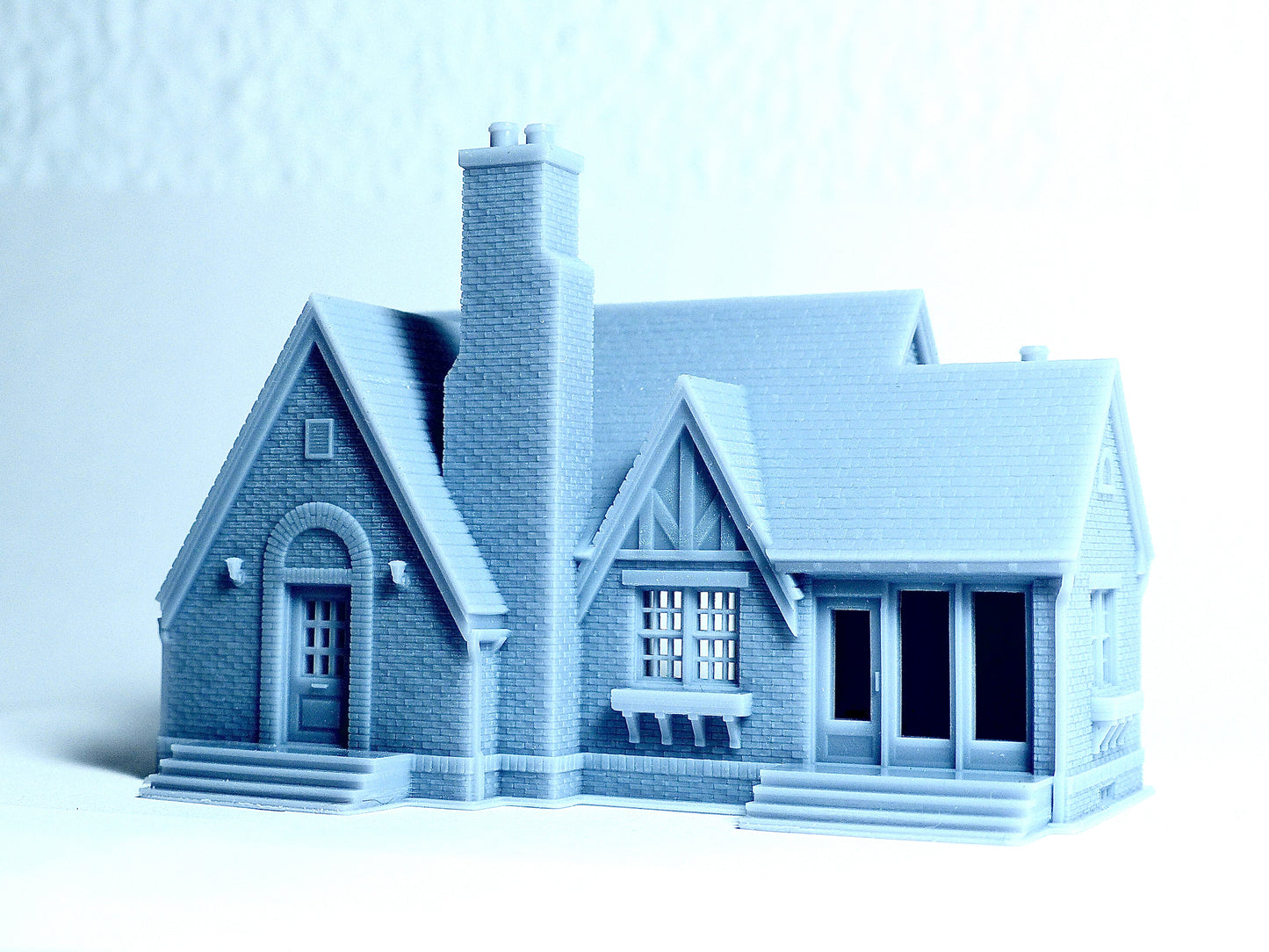 N scale Brick cottage - 1:160 for Diorama modeling kit - Building#30B