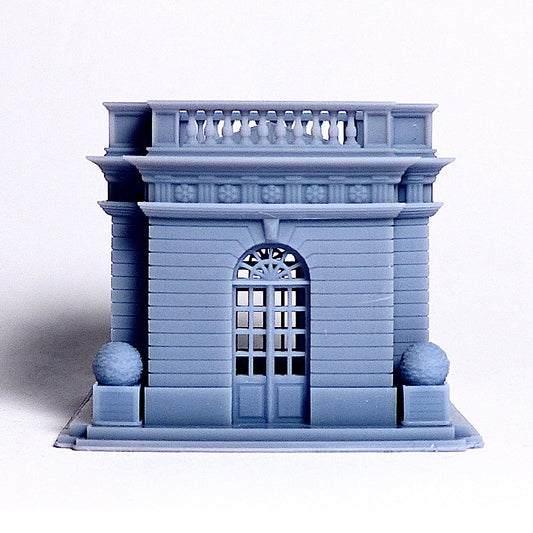 N scale Garden folly building - 1:160 for Diorama modeling kit - Building#24B