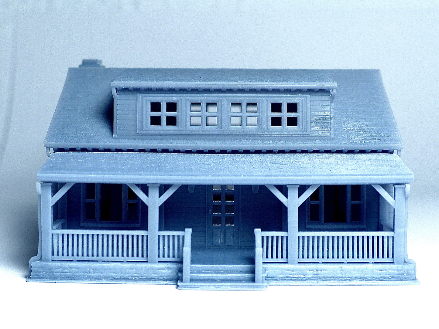 N scale Farmhouse style house - 1:160 Resin Building Model for Diorama - Building#27