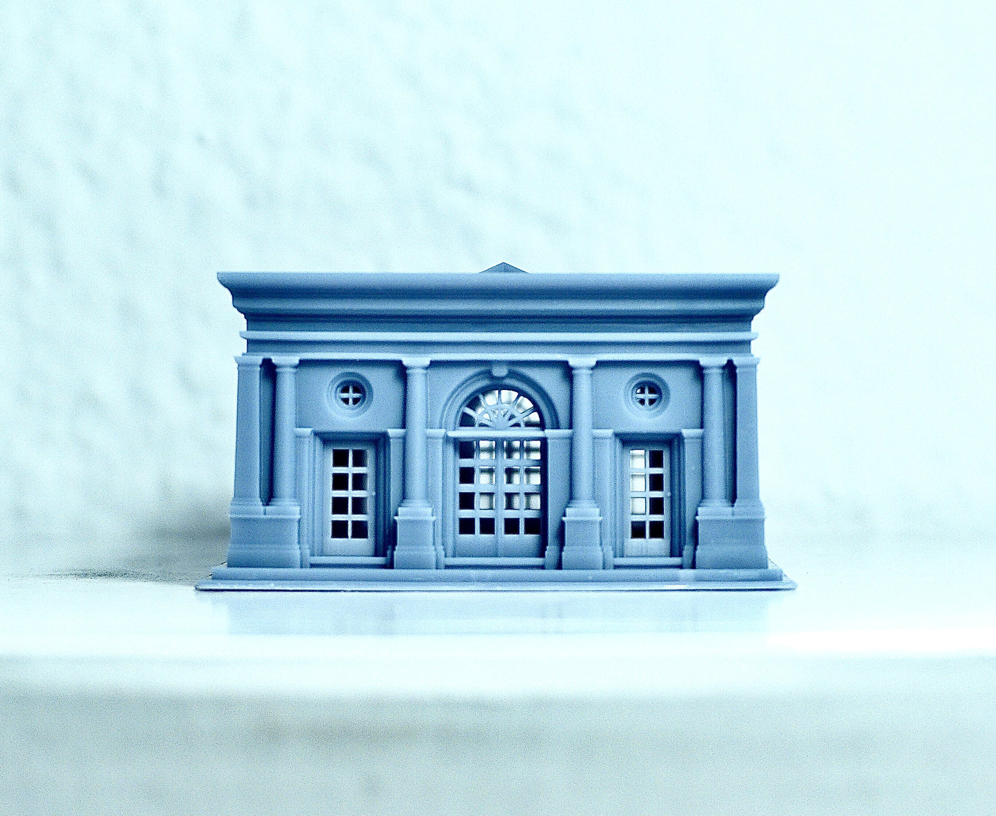 N scale Classic pavilion house - 1:160 for Diorama modeling kit - Building#16