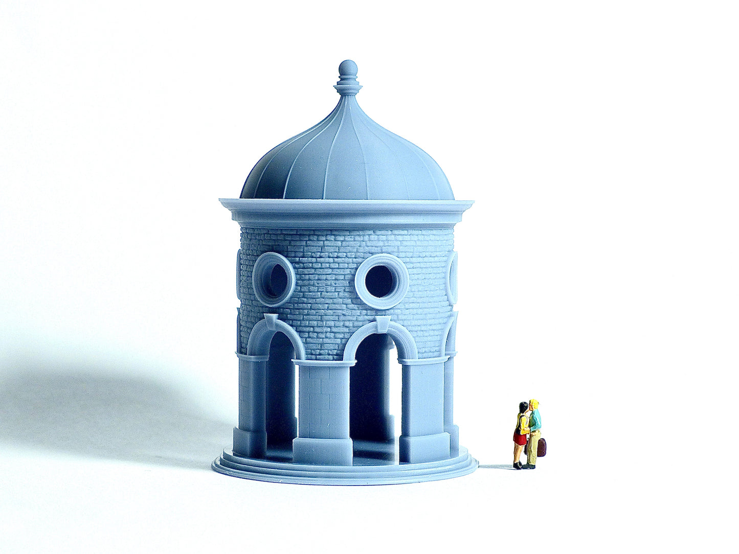 N scale Garden Pavilion - 1:160 Resin Building for Diorama Modeling - Building#17C
