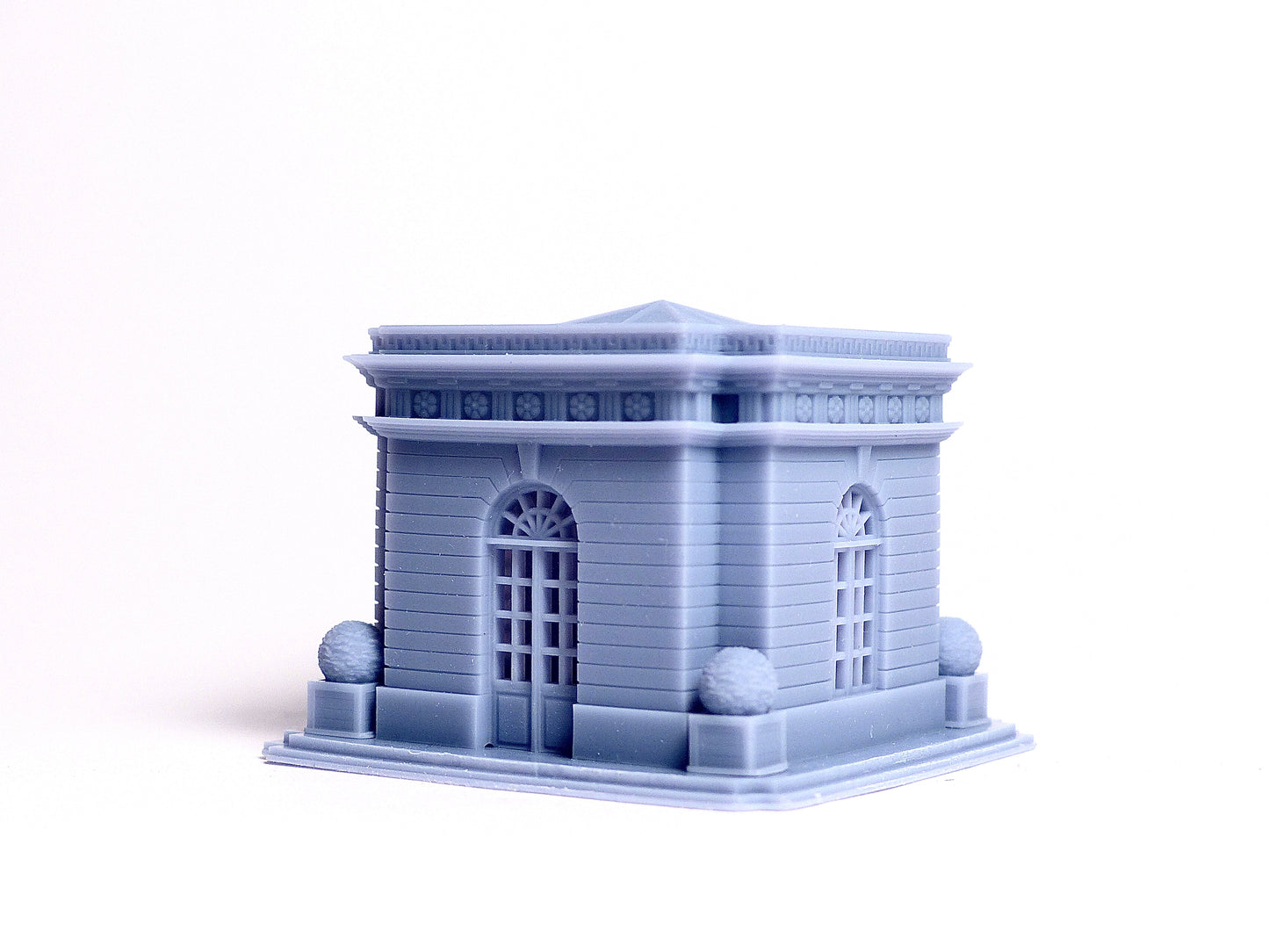 N Scale Garden Folly or Pavilion Building – 1:160 Resin Model for Diorama - Building#24
