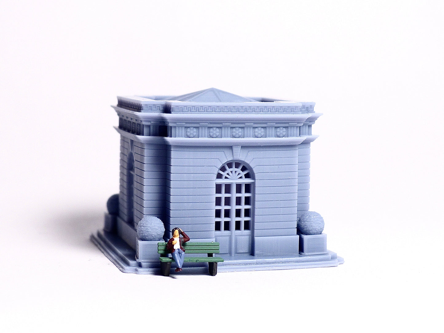 N Scale Garden Folly or Pavilion Building – 1:160 Resin Model for Diorama - Building#24