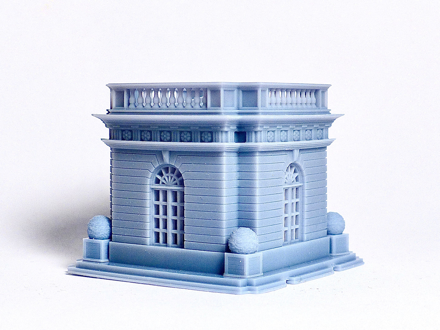 N scale Garden folly building - 1:160 for Diorama modeling kit - Building#24B