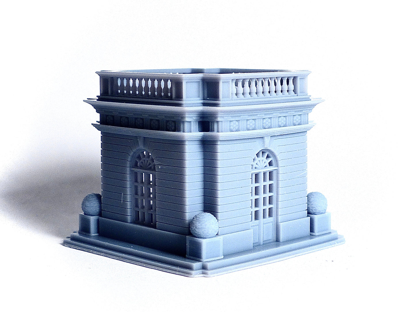 N scale Garden folly building - 1:160 for Diorama modeling kit - Building#24B