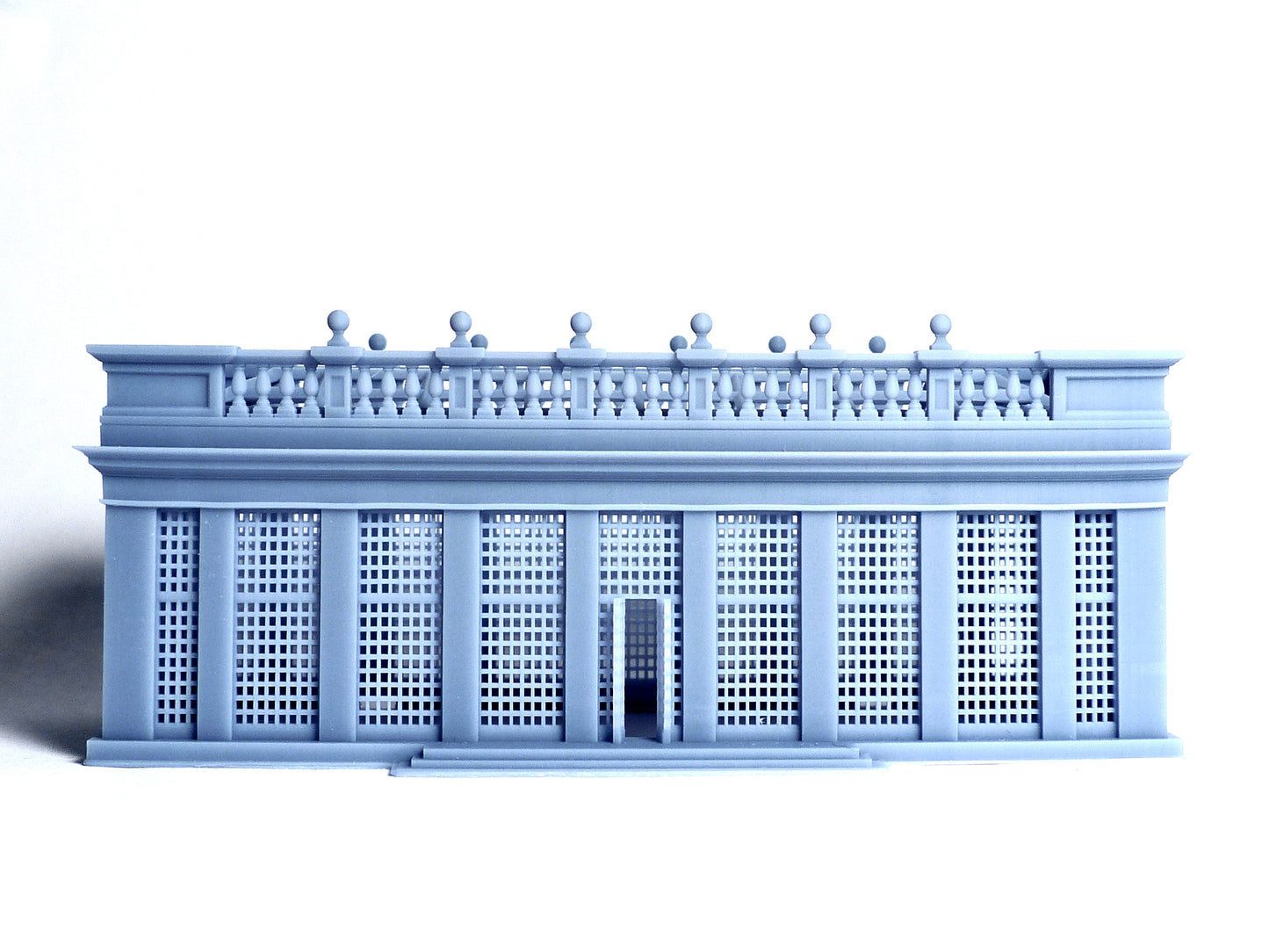 N scale Orangery building - 1:160 Resin Model for diorama - Building#15