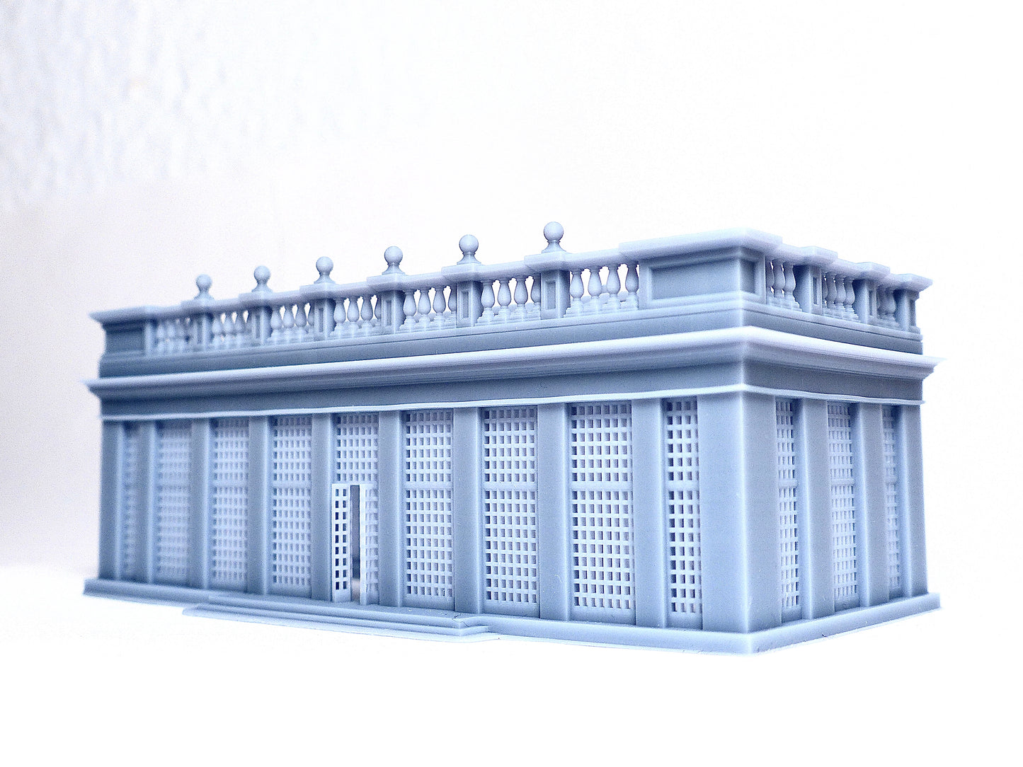 N scale Orangery building - 1:160 Resin Model for diorama - Building#15