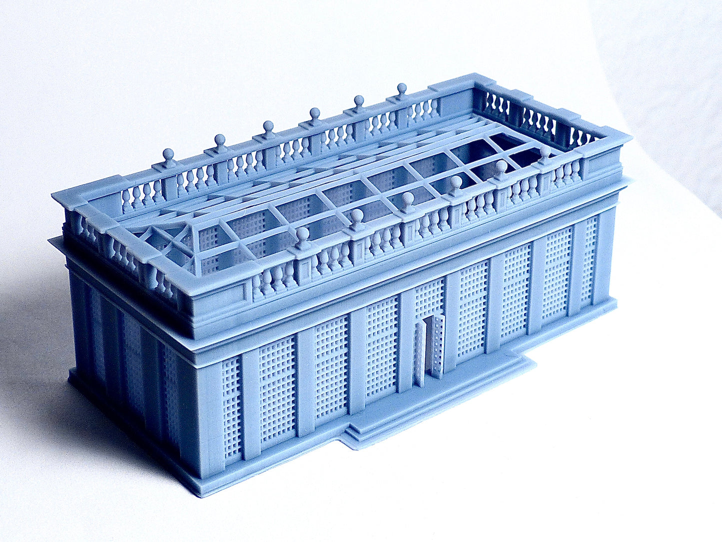 N scale Orangery building - 1:160 Resin Model for diorama - Building#15