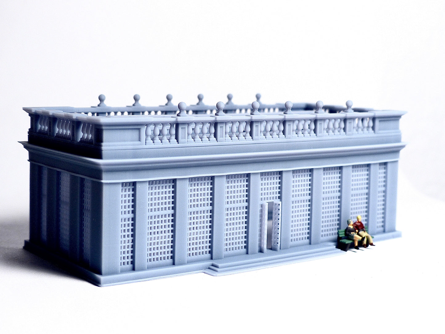 N scale Orangery building - 1:160 Resin Model for diorama - Building#15