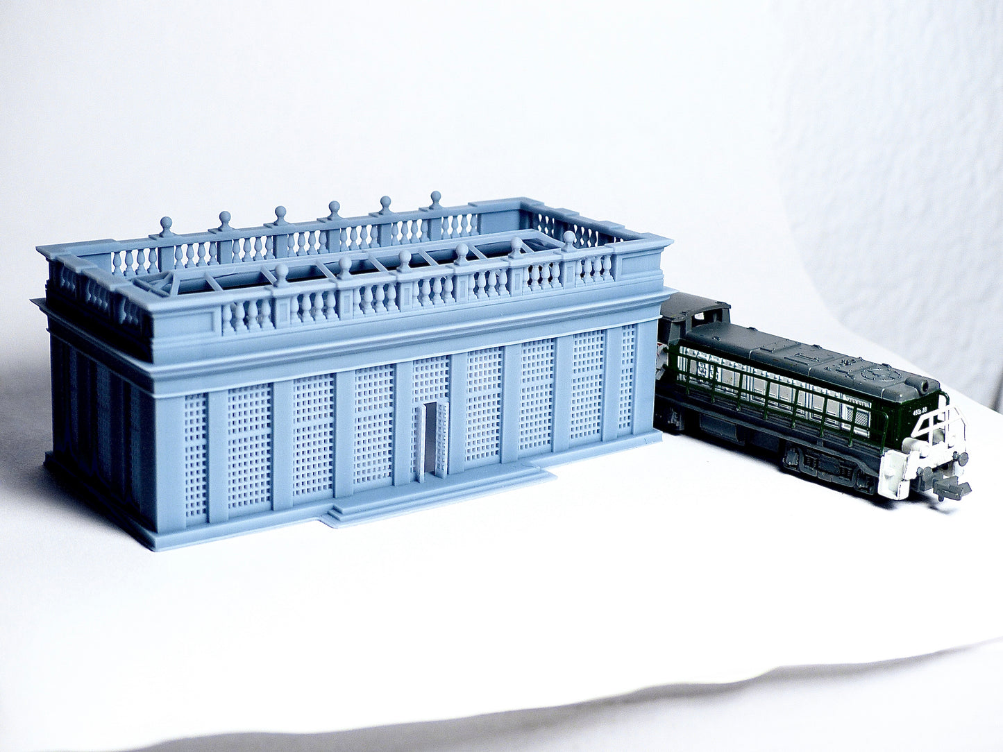 N scale Orangery building - 1:160 Resin Model for diorama - Building#15