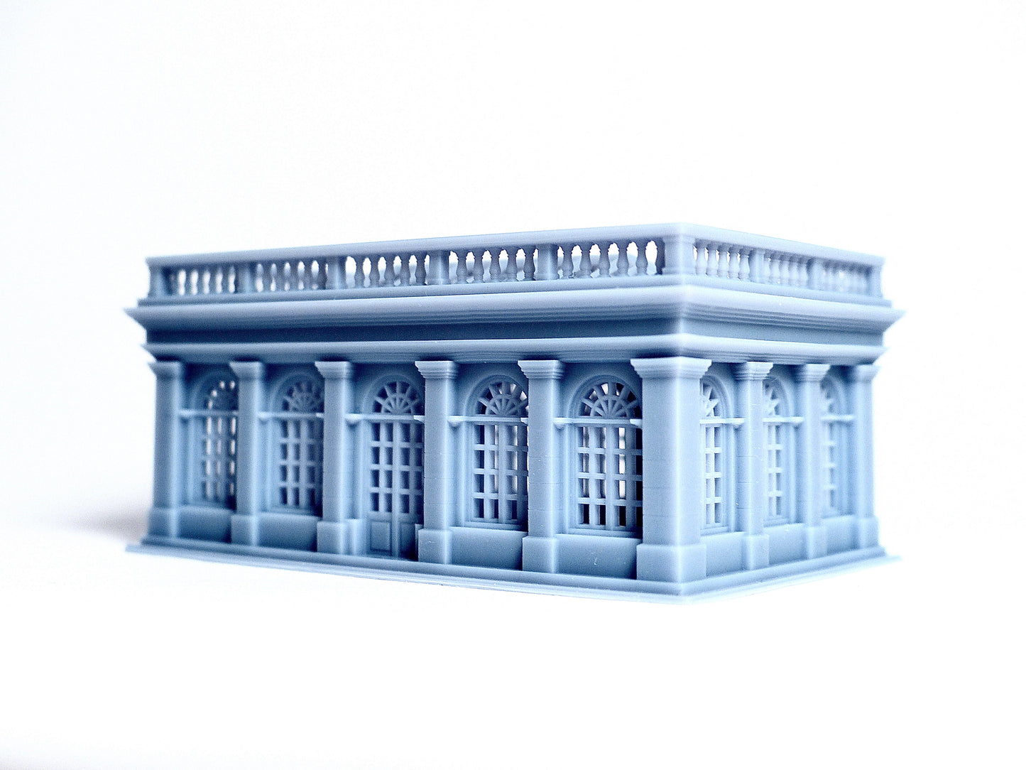 N Scale Classic Meeting Room - 1:160 Resin Building for Diorama Modeling - Building#12