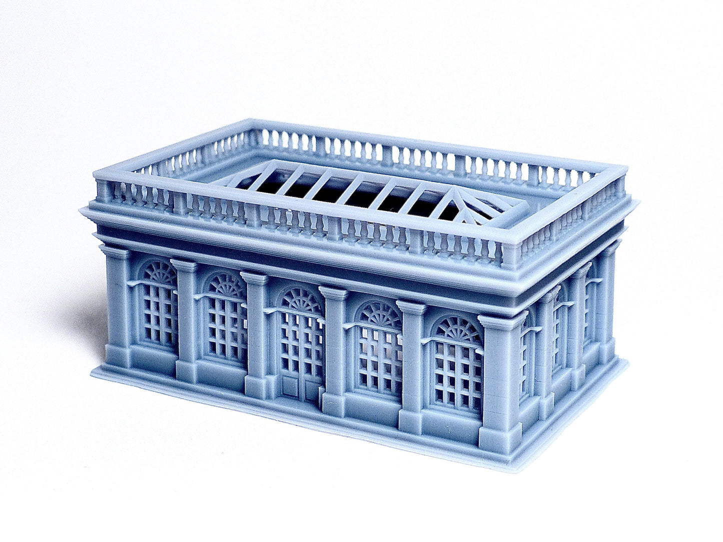 N Scale Classic Meeting Room - 1:160 Resin Building for Diorama Modeling - Building#12