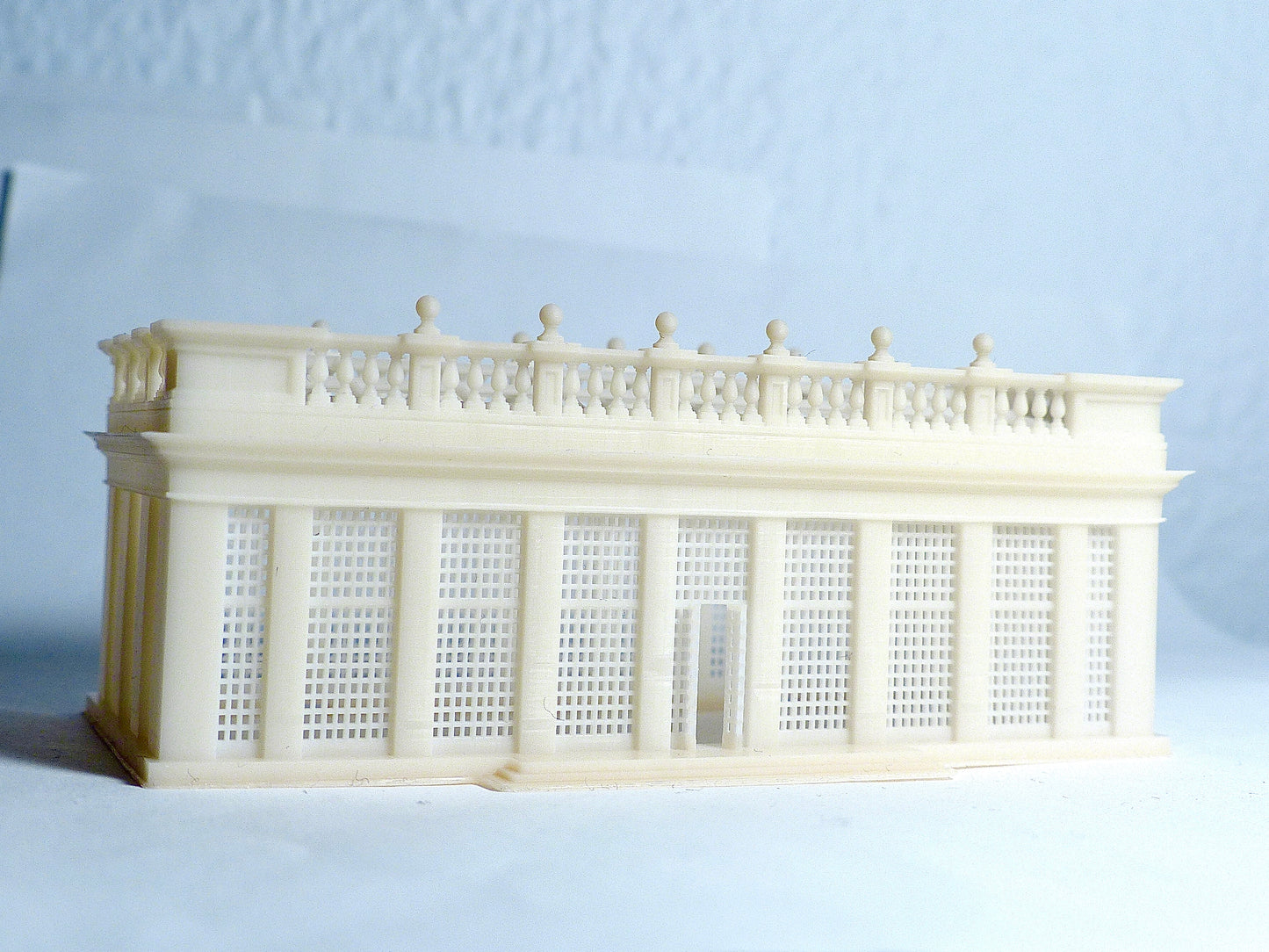 N scale Orangery building - 1:160 Resin Model for diorama - Building#15
