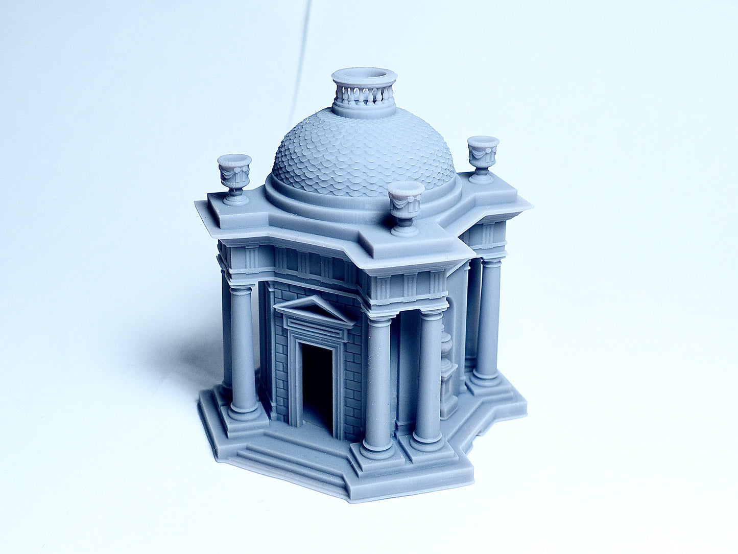 N Scale European Pavilion with interior structure – Diorama modeling kit (1:160) - Building#17E