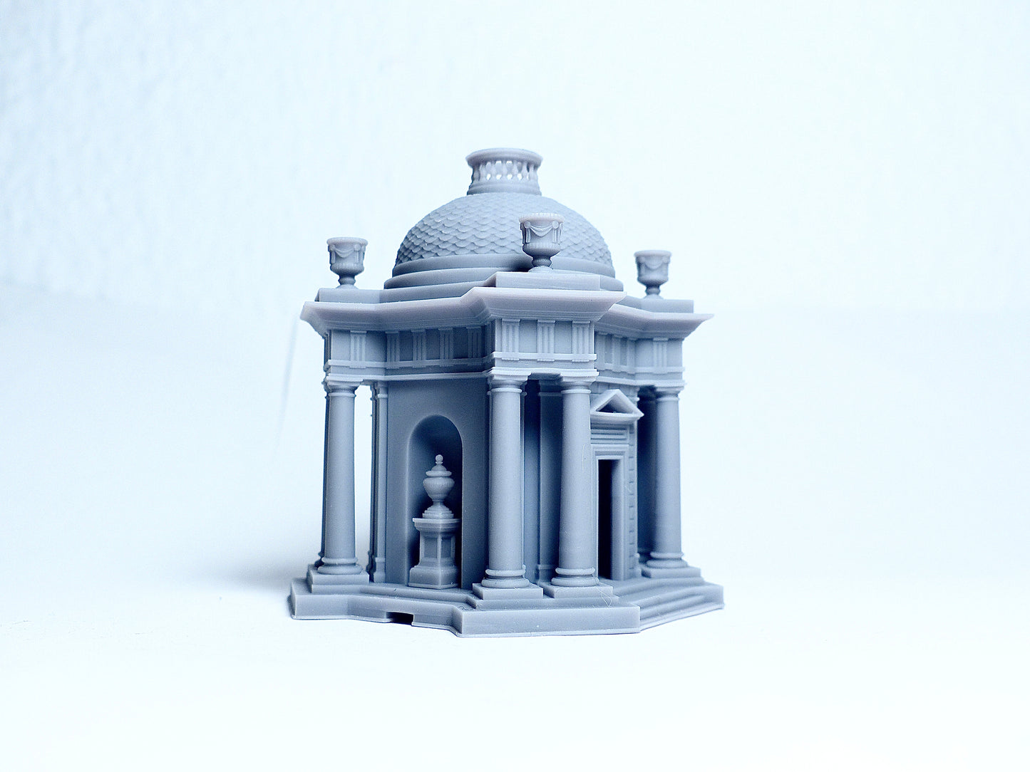N Scale European Pavilion with interior structure – Diorama modeling kit (1:160) - Building#17E