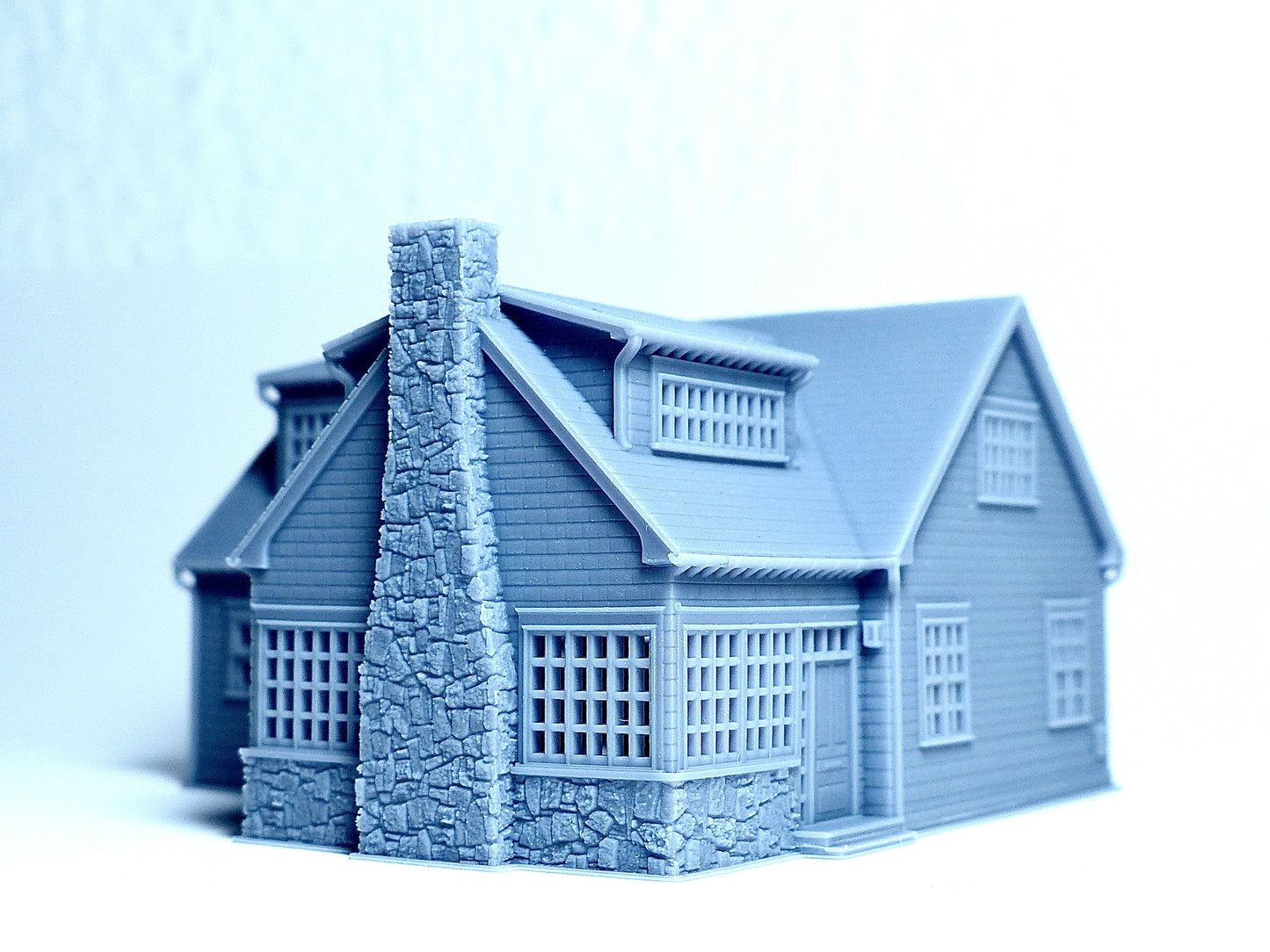 N scale Craftsman style house - 1:160 for Diorama Modeling Kit - Building#27C