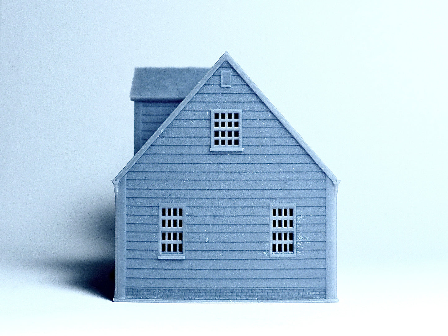 N scale Cape Cod style house - 1:160 for Diorama modeling kit - Building#28
