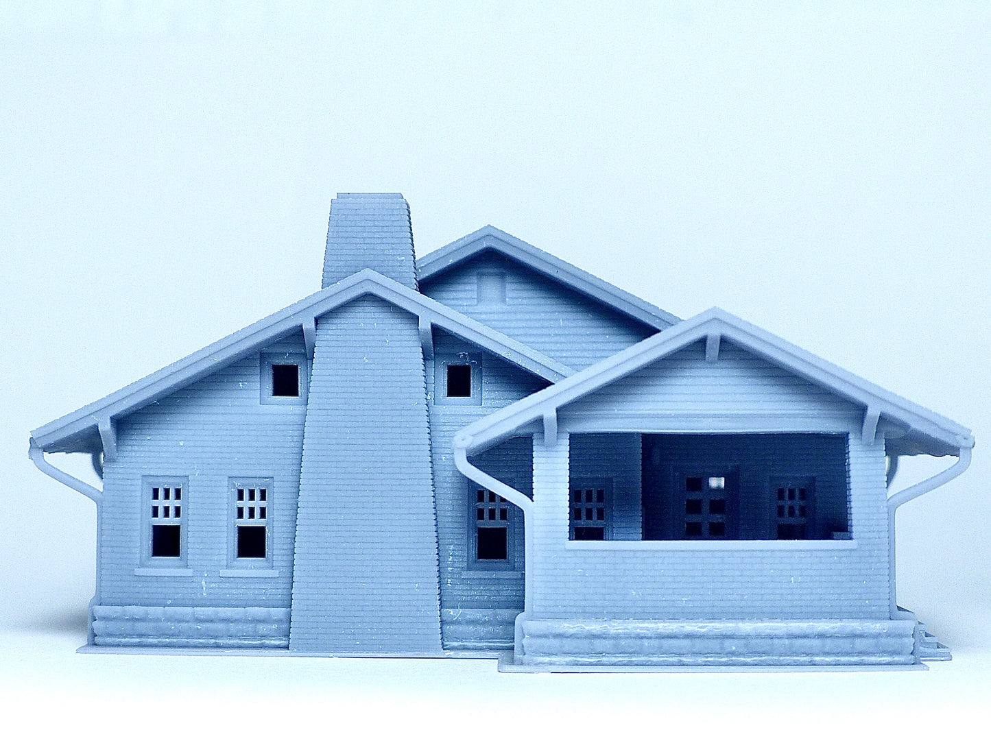 N scale Brick structure Farmhouse - 1:160 for Diorama modeling kit - Building#27F