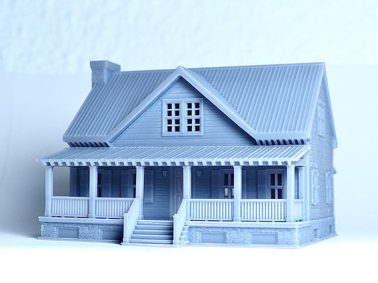 N scale Cottage house - 1:160 for Diorama modeling kit - Building#29D