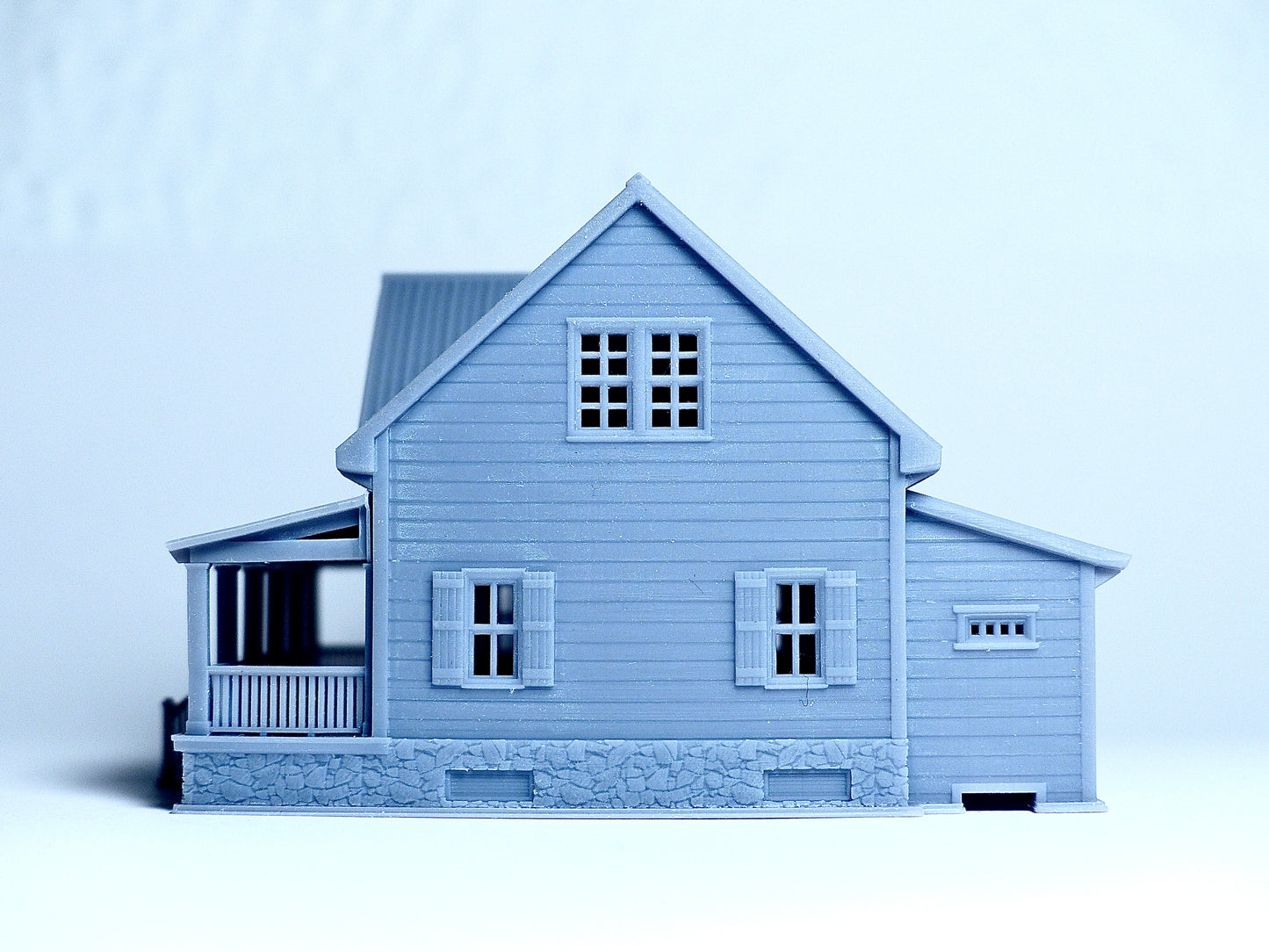 N scale Cottage house - 1:160 for Diorama modeling kit - Building#29D