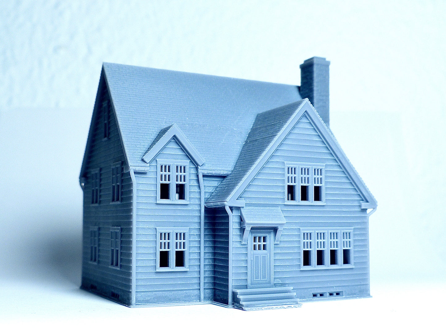 N scale Cape Cod style house - 1:160 for Diorama modeling kit - Building#28B