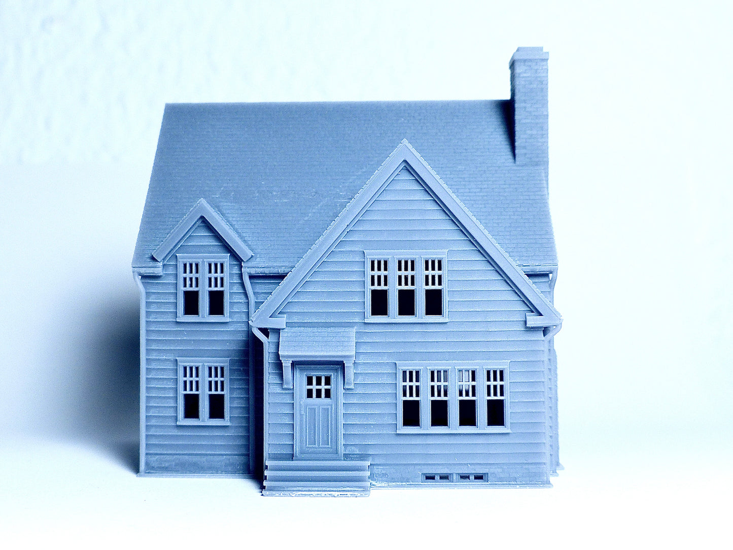 N scale Cape Cod style house - 1:160 for Diorama modeling kit - Building#28B