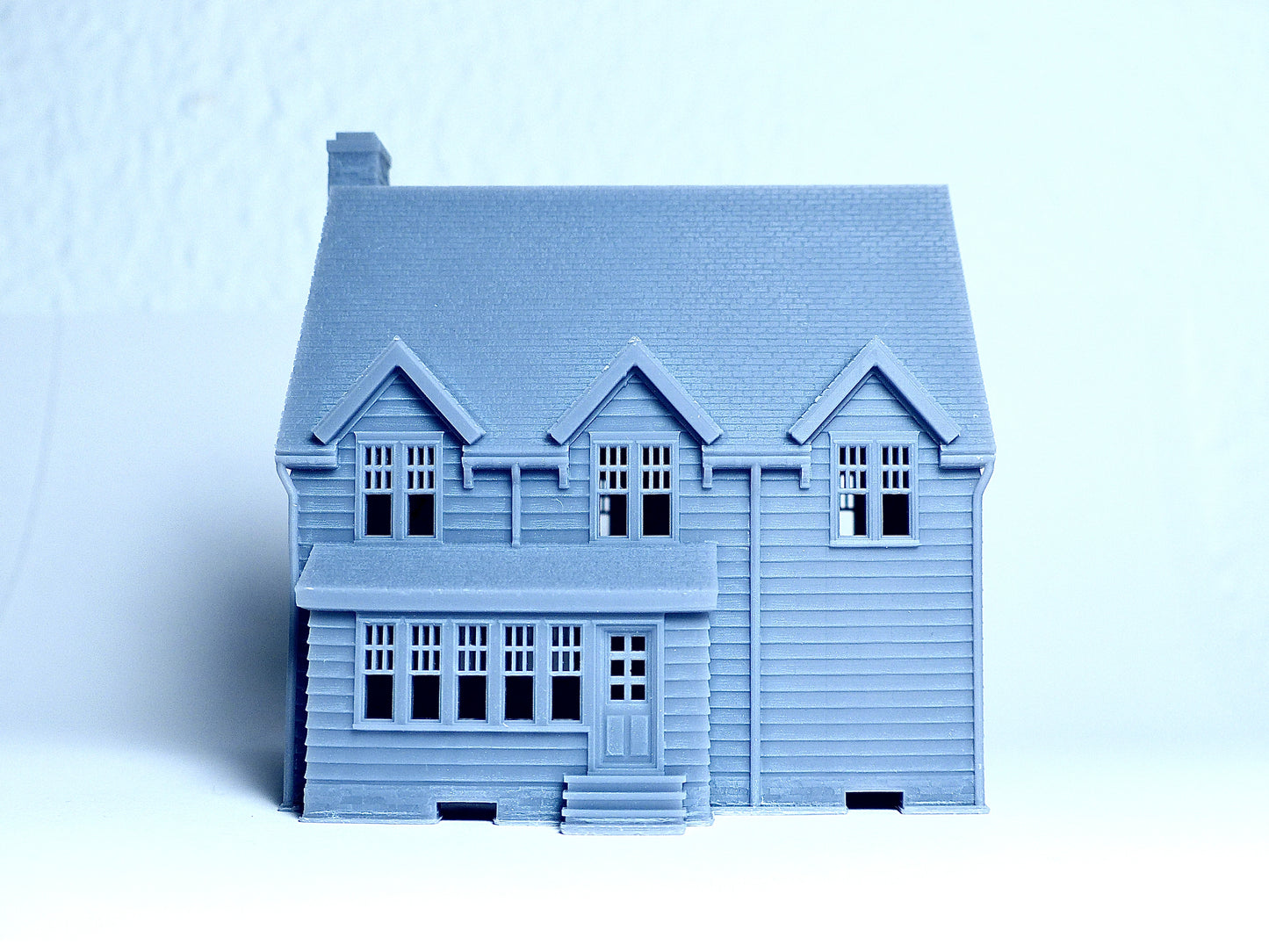 N scale Cape Cod style house - 1:160 for Diorama modeling kit - Building#28B
