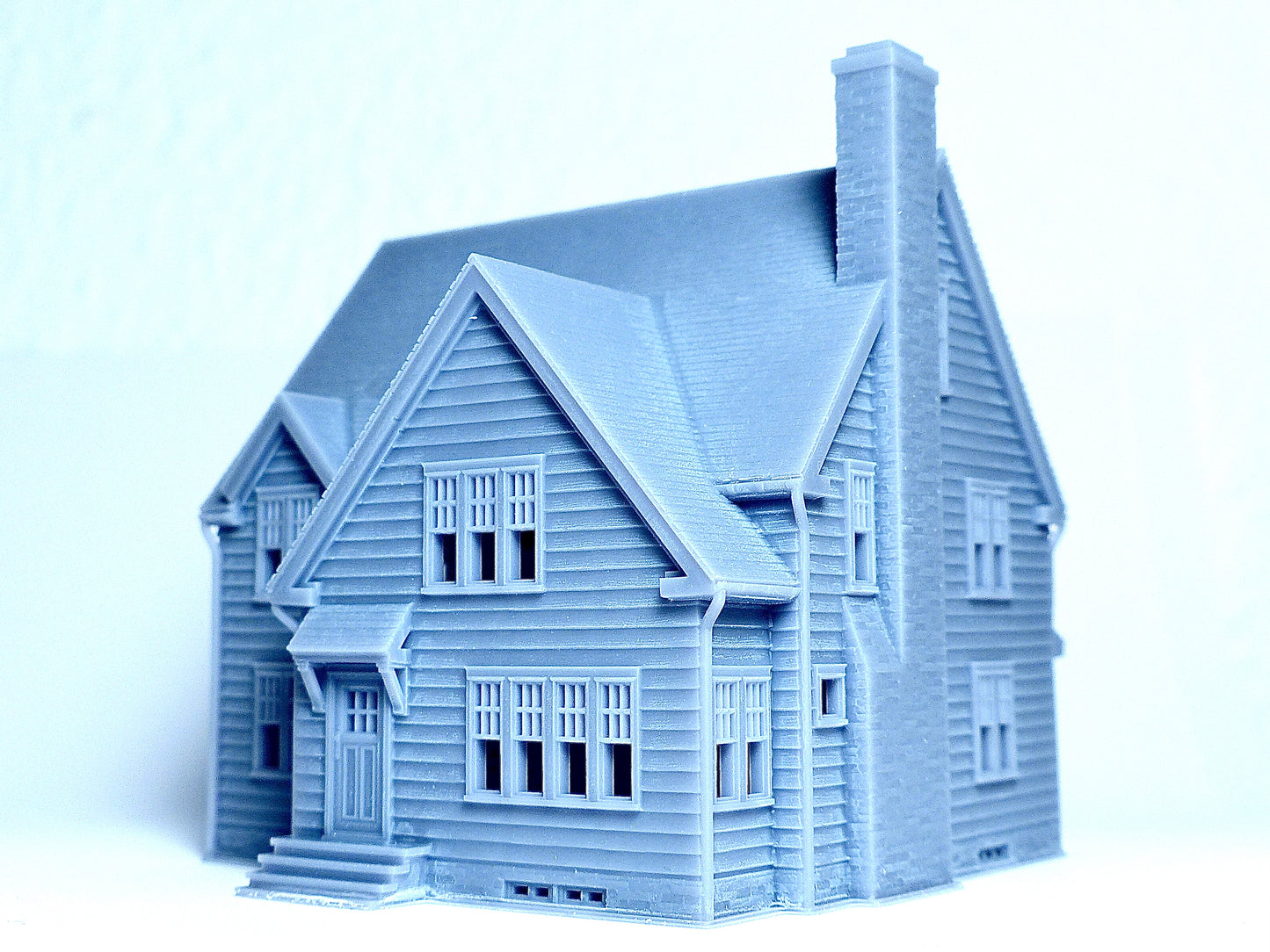 N scale Cape Cod style house - 1:160 for Diorama modeling kit - Building#28B
