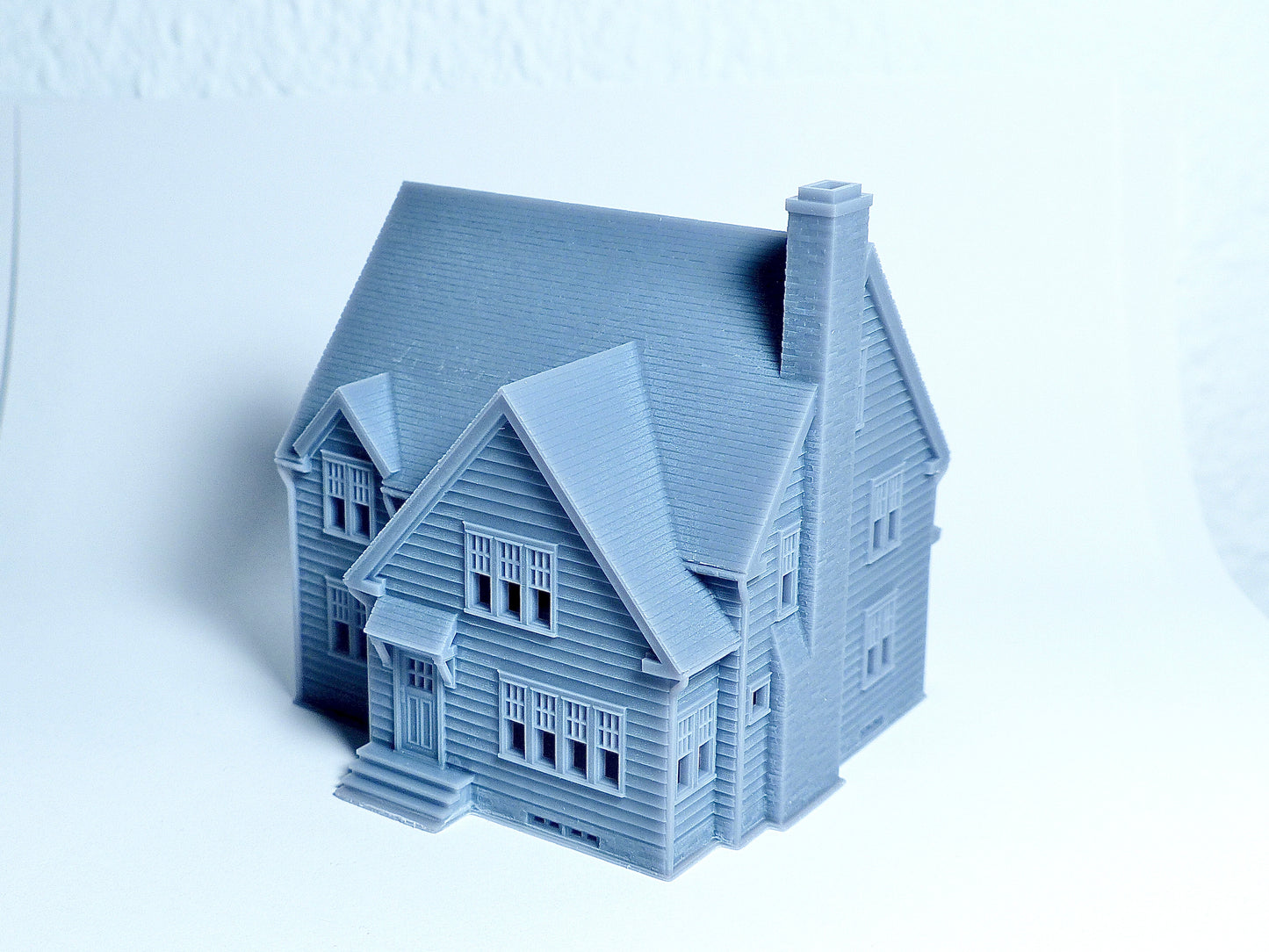 N scale Cape Cod style house - 1:160 for Diorama modeling kit - Building#28B