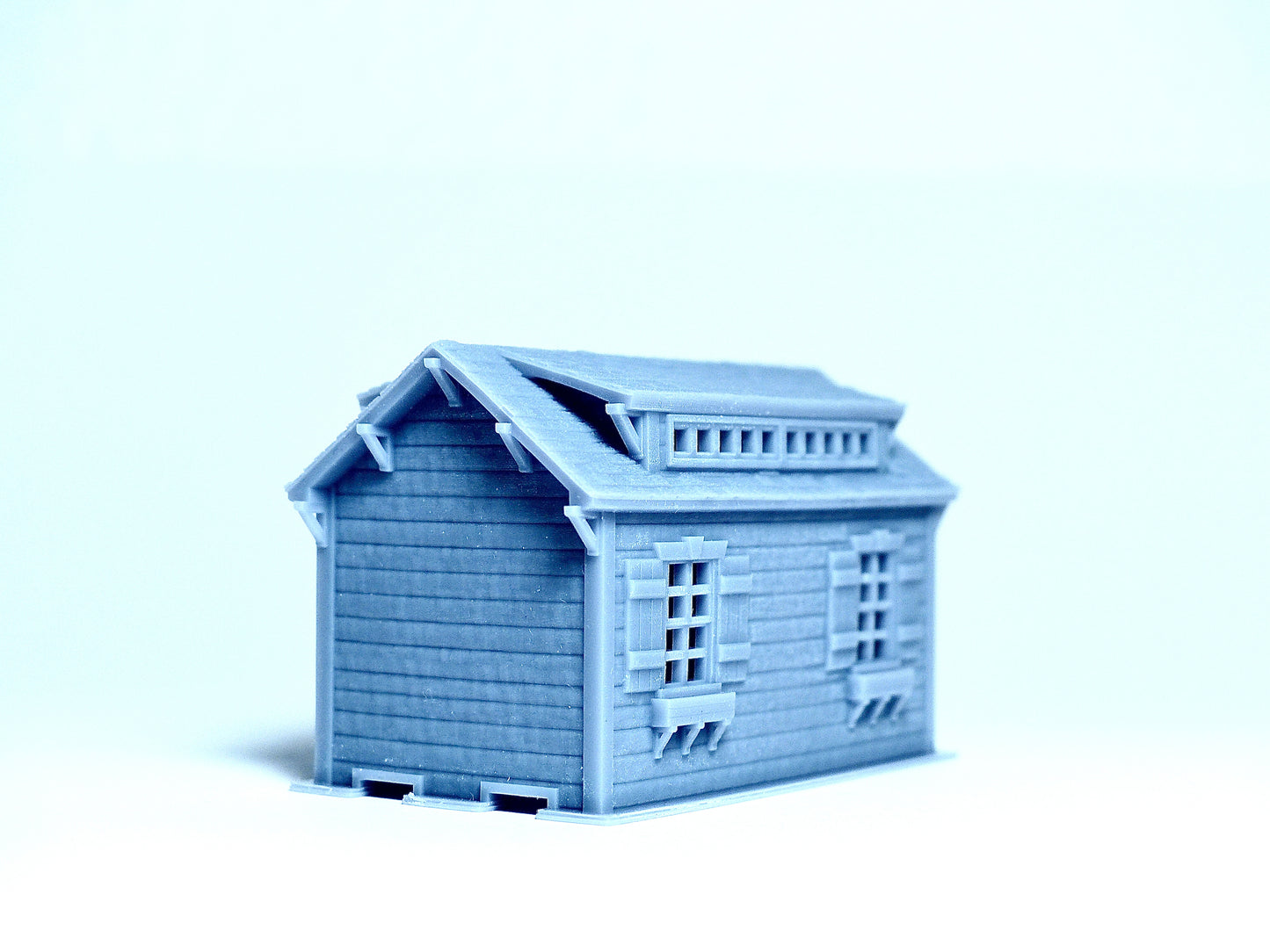 N scale Garden Shed Craftsman style - 1:160 for Diorama modeling kit - Building#27H