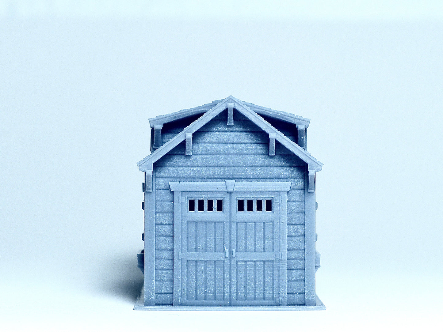 N scale Garden Shed Craftsman style - 1:160 for Diorama modeling kit - Building#27H