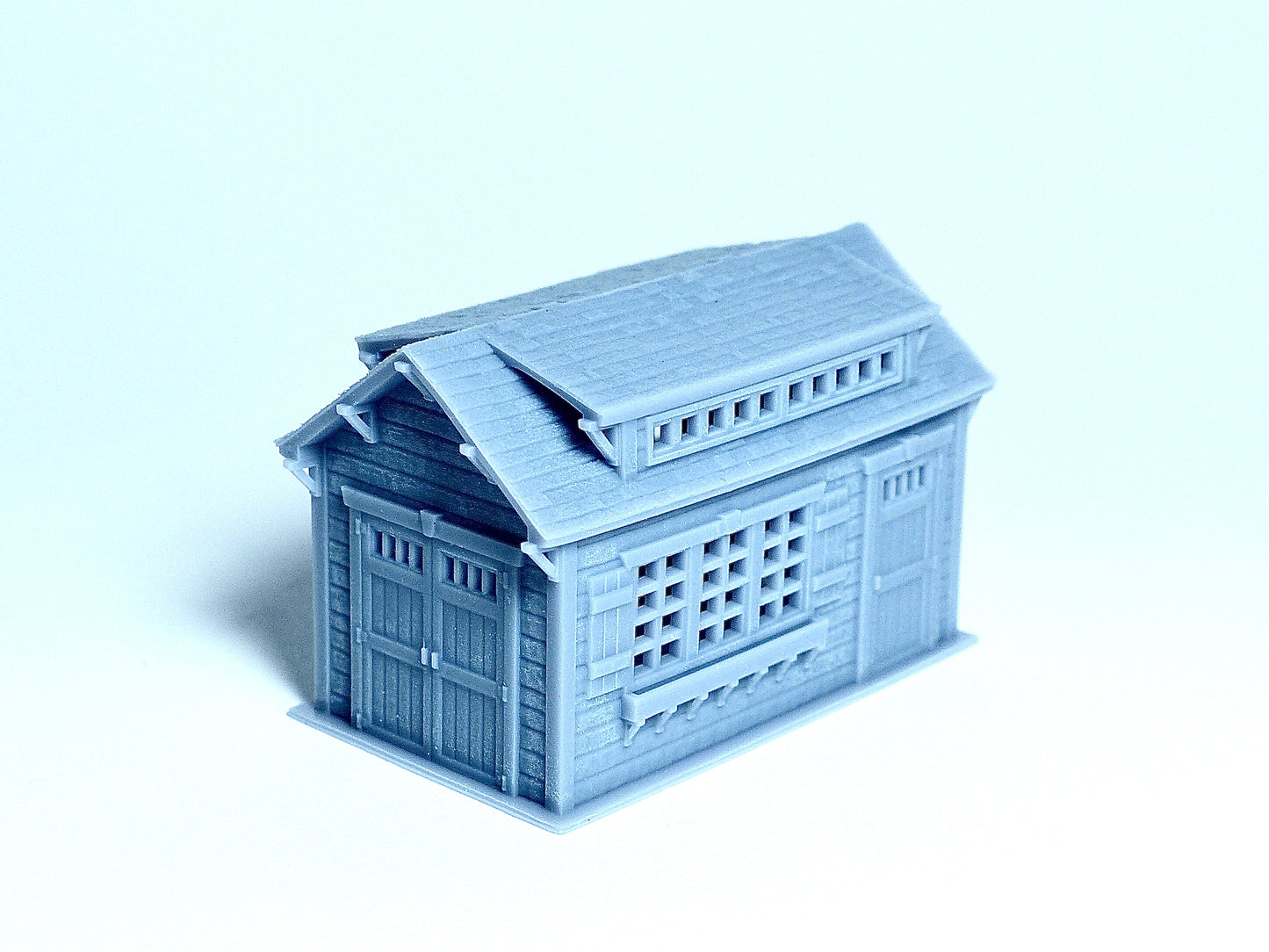 N scale Garden Shed Craftsman style - 1:160 for Diorama modeling kit - Building#27H