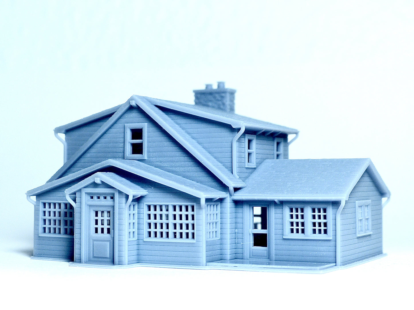 N scale Cape Cod house - 1:160 for Diorama modeling kit - Building#28C