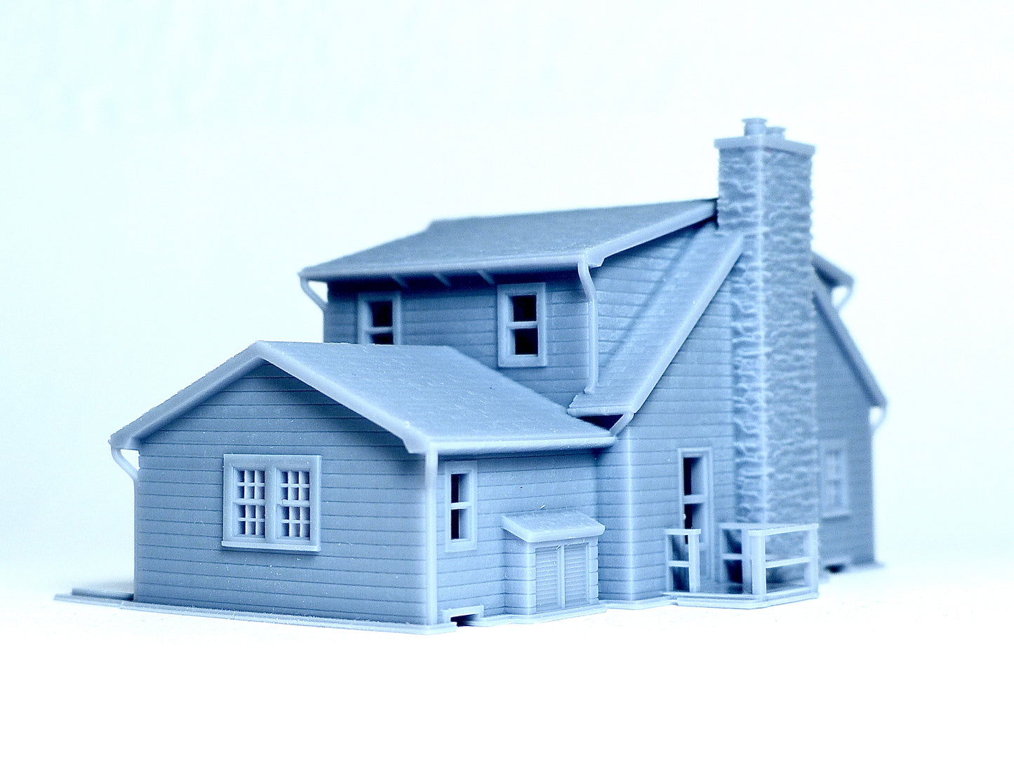 N scale Cape Cod house - 1:160 for Diorama modeling kit - Building#28C