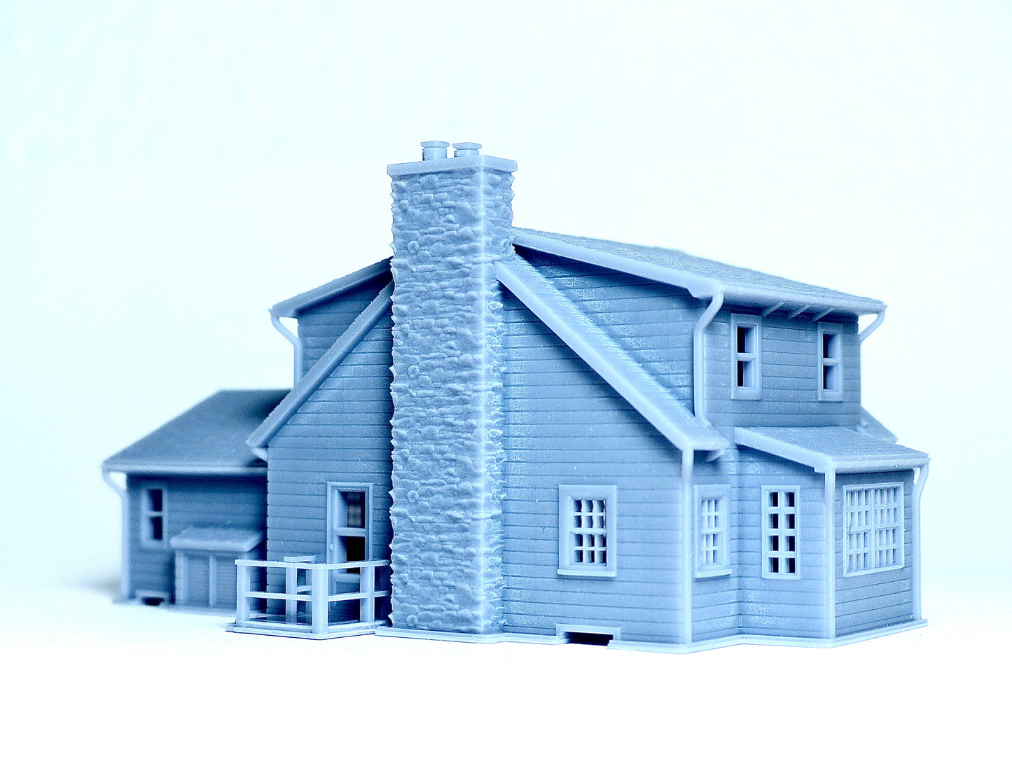 N scale Cape Cod house - 1:160 for Diorama modeling kit - Building#28C