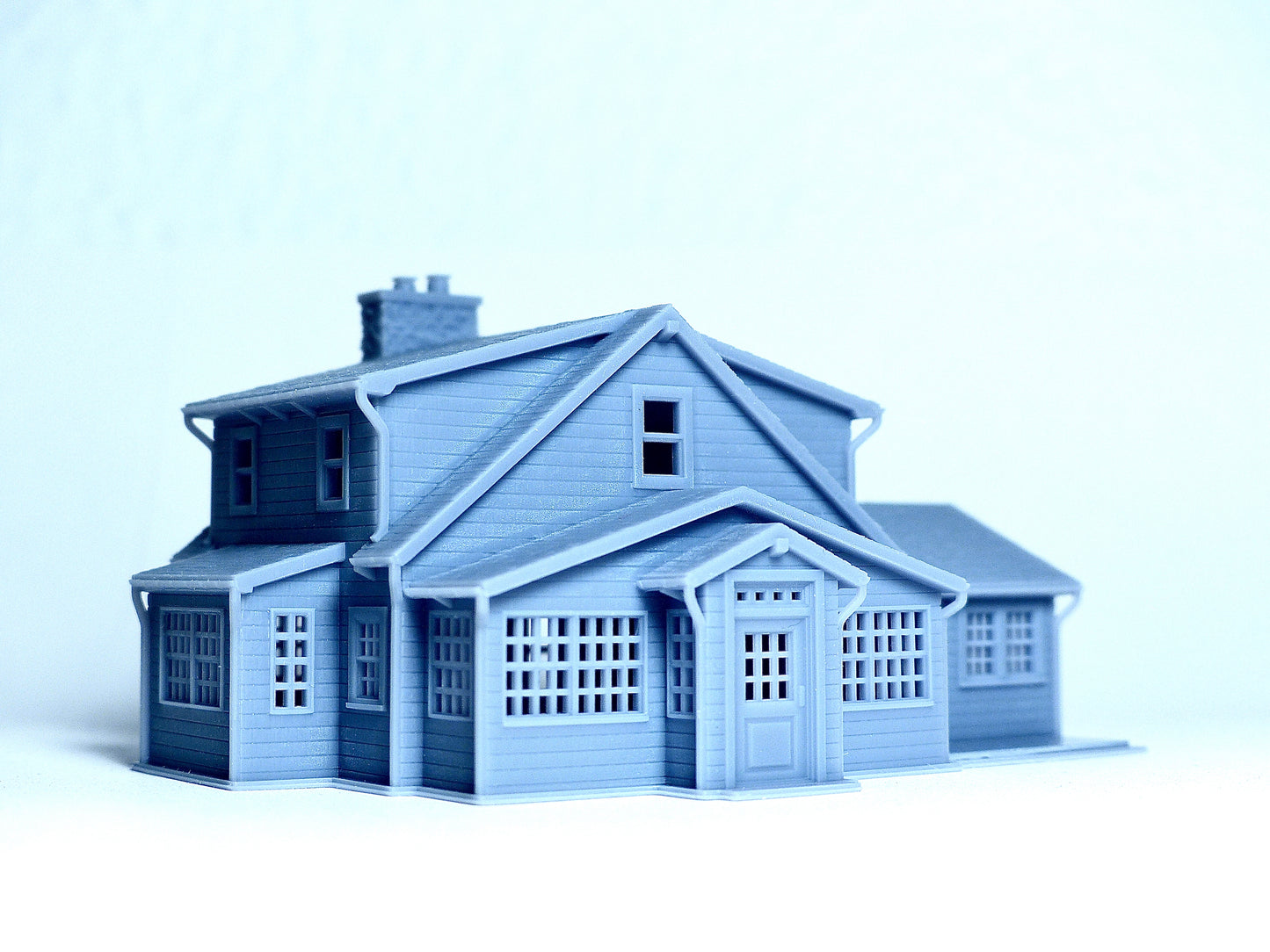 N scale Cape Cod house - 1:160 for Diorama modeling kit - Building#28C