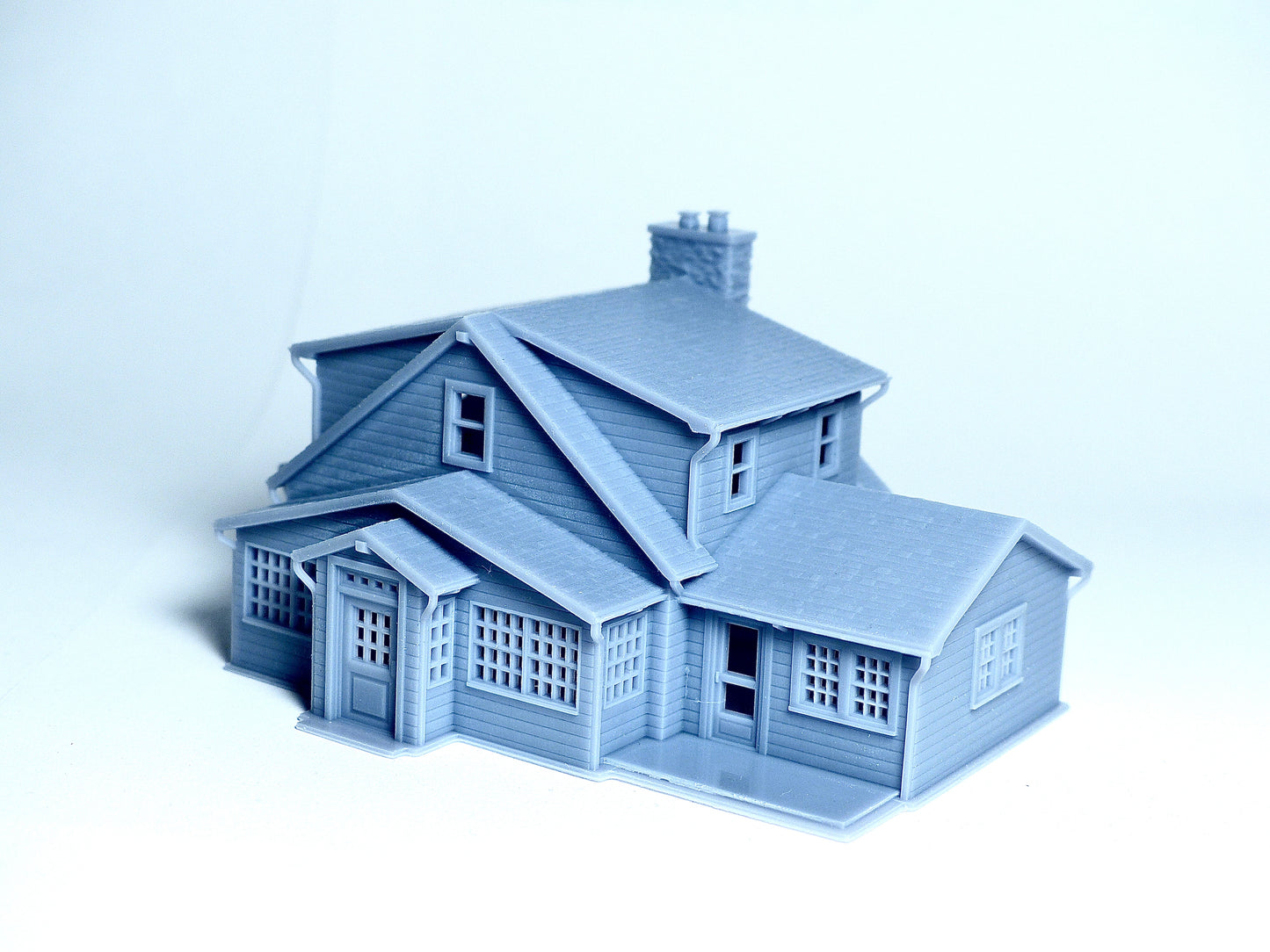 N scale Cape Cod house - 1:160 for Diorama modeling kit - Building#28C