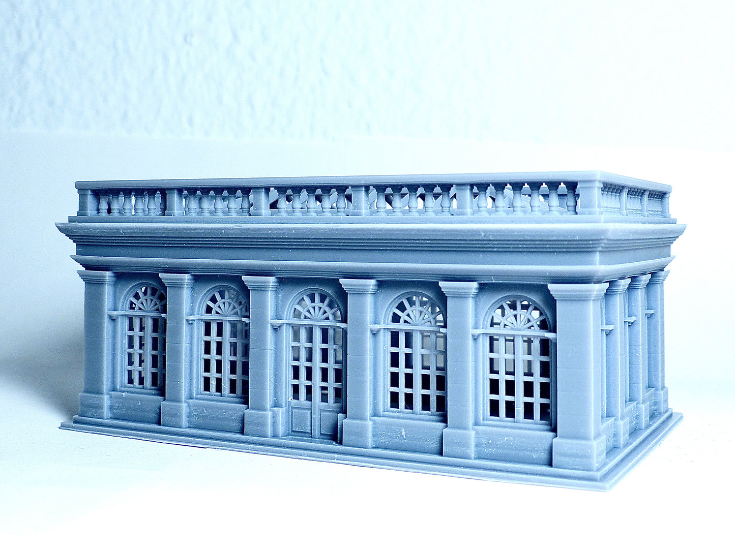 N Scale Classic Meeting Room - 1:160 Resin Building for Diorama Modeling - Building#12